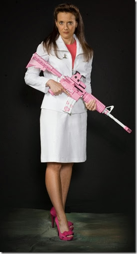 Ann Barnhardt - pink machine gun