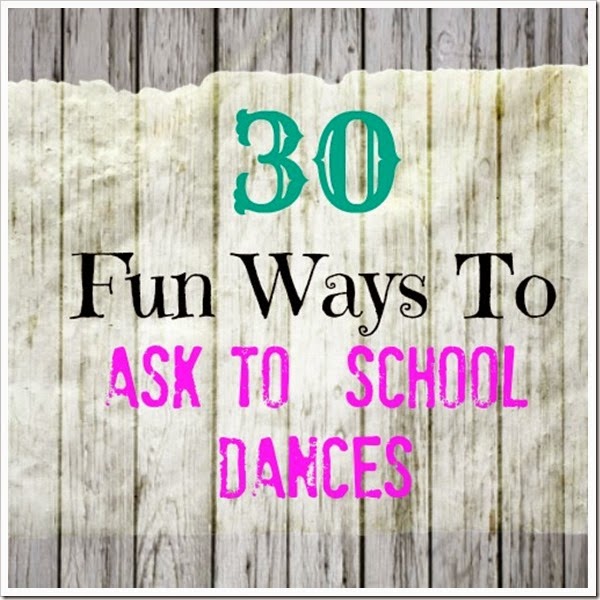 30 ways to ask to dances