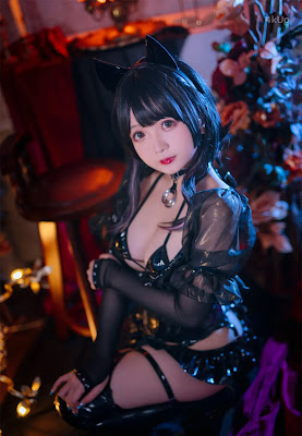 Coser@日奈娇 皮衣系列