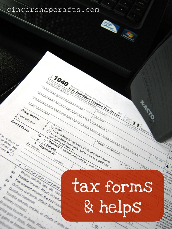 organizing for taxes