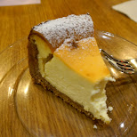 cheesecake at the california bakery milan in Milan, Italy 