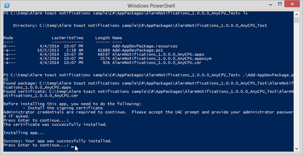 Leniel Maccaferri's blog: Windows 8 alarm app to make you Get Up and ...