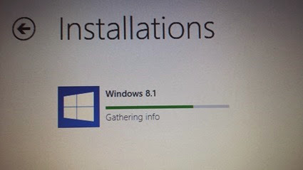 Upgrade to Windows 8.1