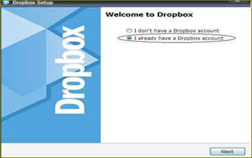การใช้งาน dropbox
