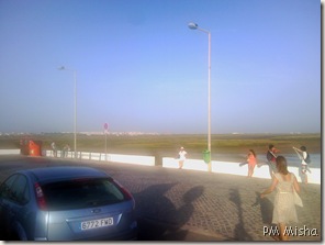 Paragem na Praia de Faro