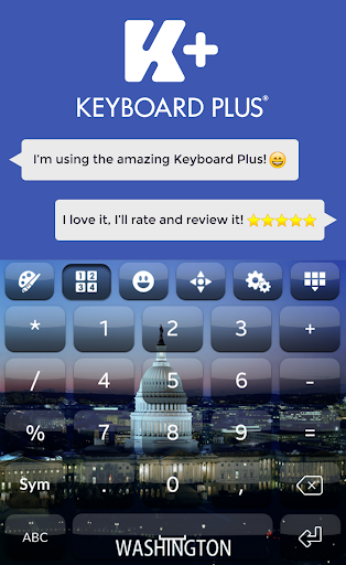【免費個人化App】华盛顿键盘主题-APP點子