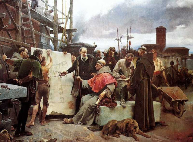 Alejandro Ferrant - El Cardenal Cisneros visita las obras del Hospital de la Caridad.jpg