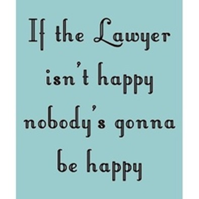 abogado feliz