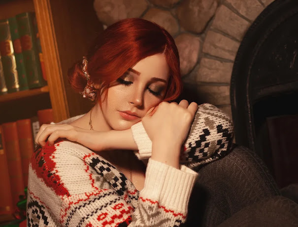Coser@Sayathefox Triss Christmas