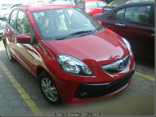 Honda-Brio-Automatic-Front-View