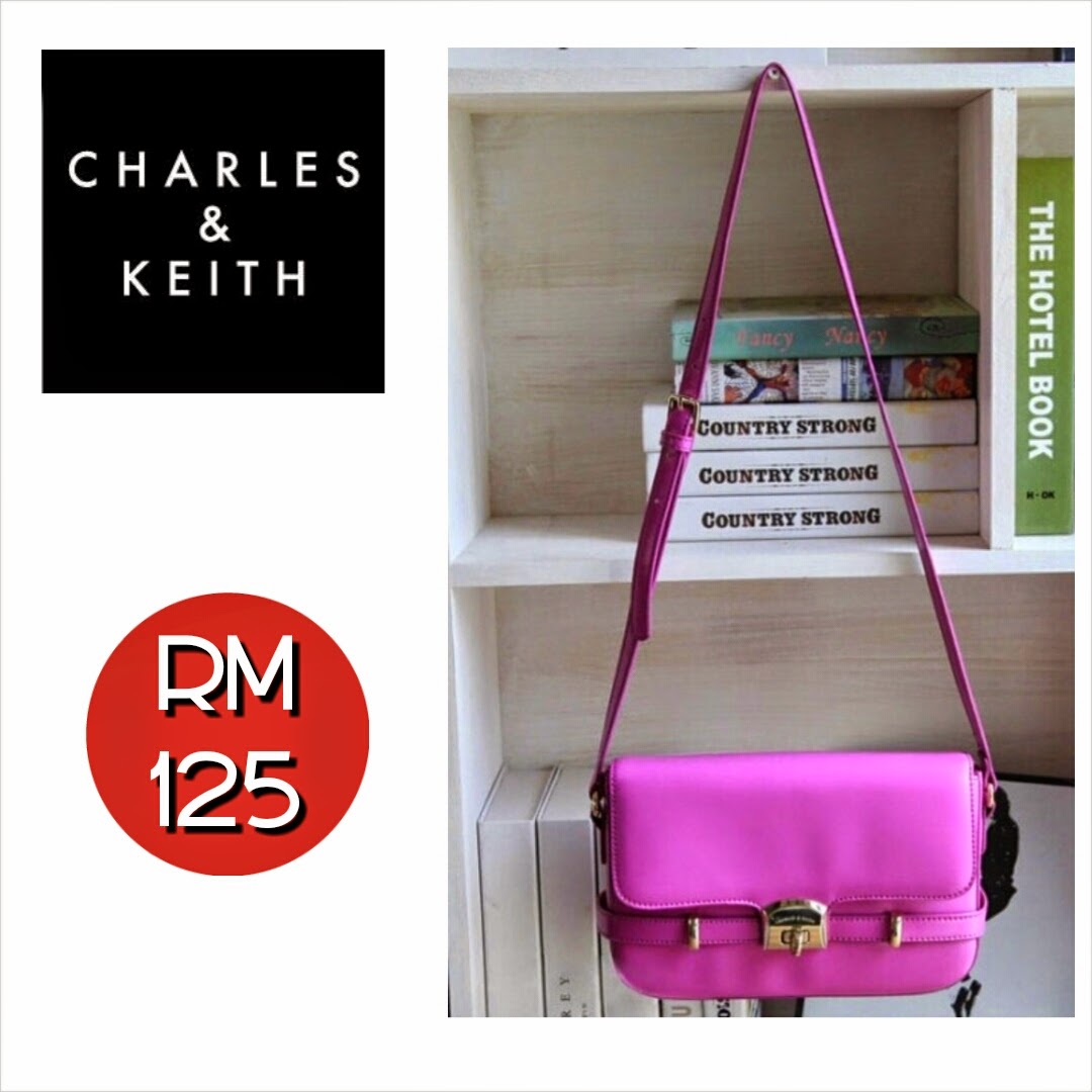 charles keith green bag