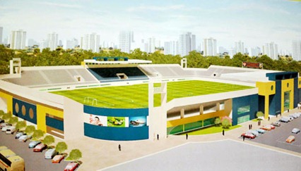 novo estádio de futebol Nogueirão em Mossoró