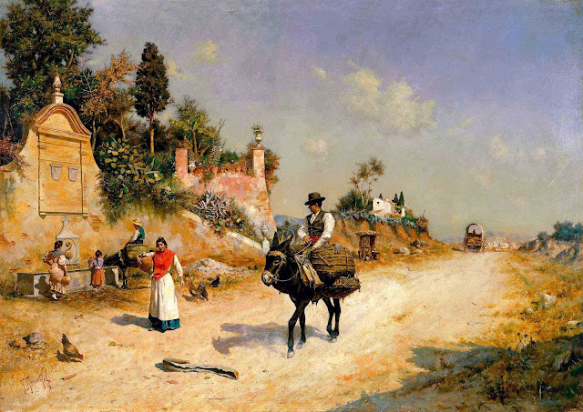 Museo Carmen Thyssen Málaga - 1 Guillermo Gómez Gil. La fuente de Reding.jpg