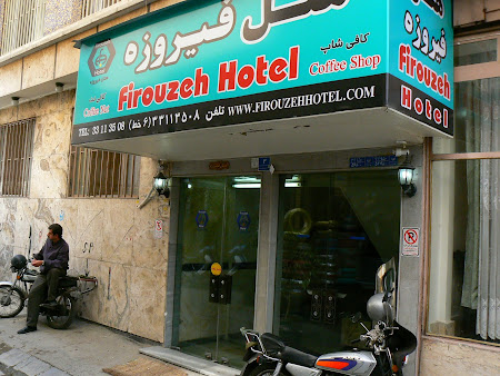 Cazare Iran: Hotel Firouzeh Teheran.JPG