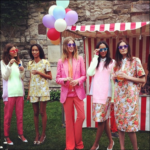 stella-mccartney-garden-party-spring-2013-floral-prints-pink-suit
