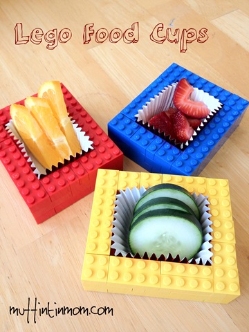 Lego Party Food Cups 