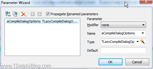 MMX: Добавление/редакторование параметров
