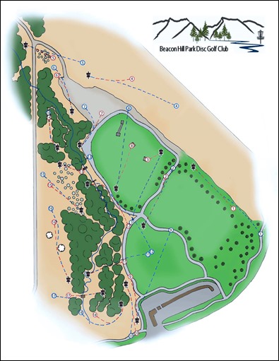 Beacon Hill Park Disc Golf Course