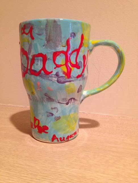 c0 My little girl Dee Dee made this cup for me for my birthday