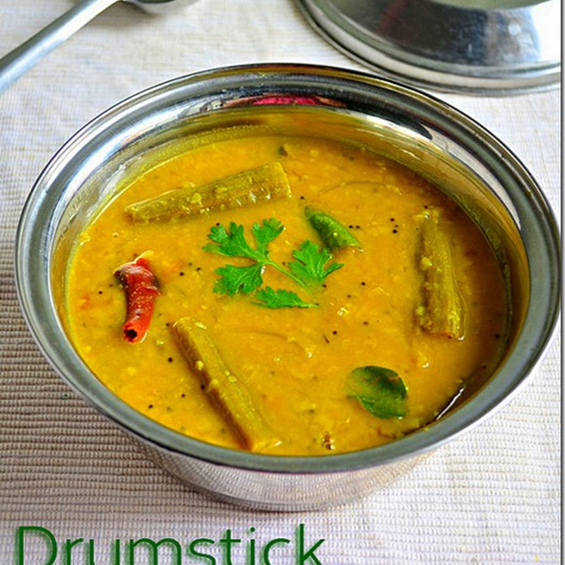 DRUMSTICK SAMBAR MURUNGAKKAI SAMBAR FOR RICE LUNCH RECIPES Chitra