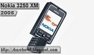 2005 - Nokia 3250 XM_Evolusi Nokia Dari Masa ke Masa Selama 30 Tahun - Sejak Tahun 1984 Hingga 2013_by_sharehovel