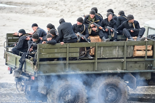 "Запад-2013": Высадка на побережье