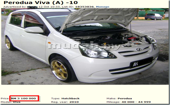 Perodua Viva  A  - Cars for sale Perak - Mudah.my-132936