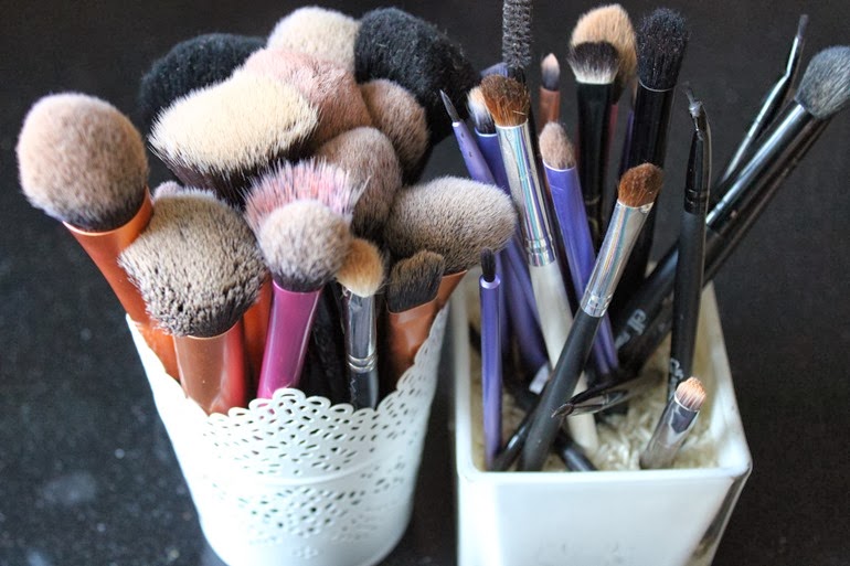 how to clean make up brushes properly magic soap olive oil