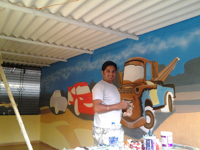 PRE SCHOOL CLASSROOM WALL PAINTING / THANA / MULUND / GHATKOPER PRE SCHOOL CLASSROOM WALL PAINTING / THANA / MULUND / GHATKOPER