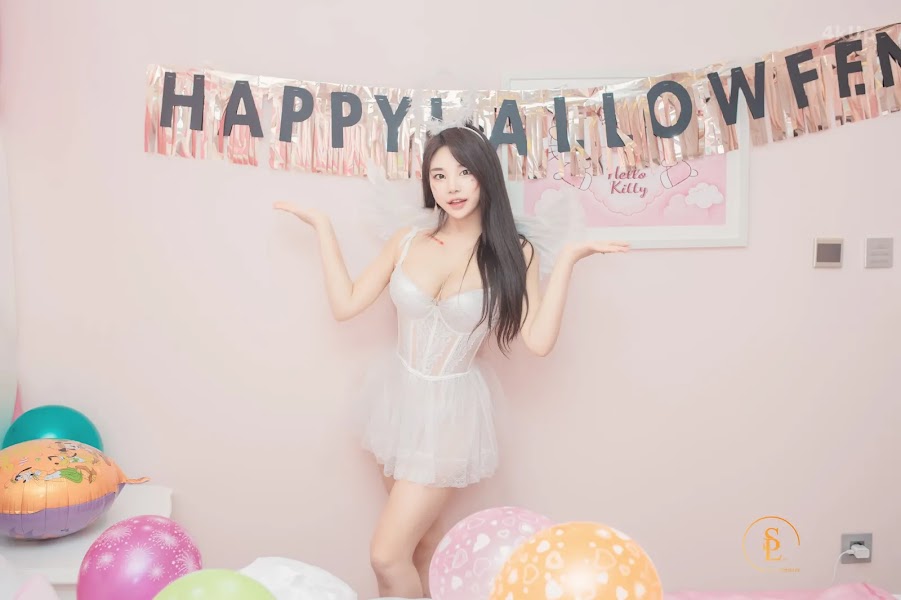 SAINT Photolife – Zzyuri (쮸리) Vol.16 Pink Halloween