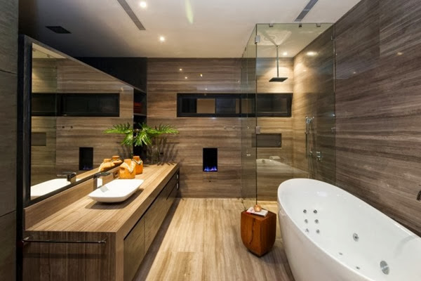 Casa CH / GLR Arquitectos, México baño-de-lujo