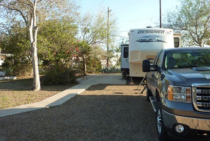 Site at Americana RV Resort Mission, Texas