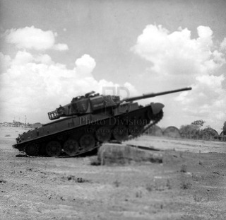 Main Battle Tank [MBT] Vijayanta [Vickers derivative] at Avadi factory