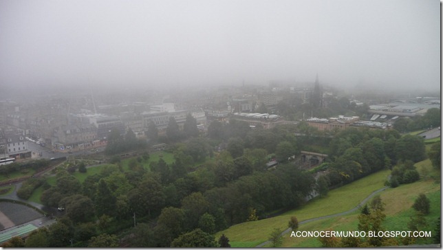 Edimburgo. Vistas de la ciudad desde el Castillo-P1060014