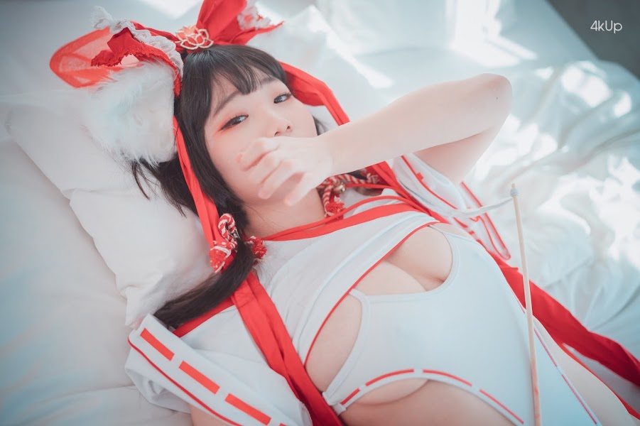DJAWA Photo – Mimmi (밈미) Kitsune Miko (A ver)