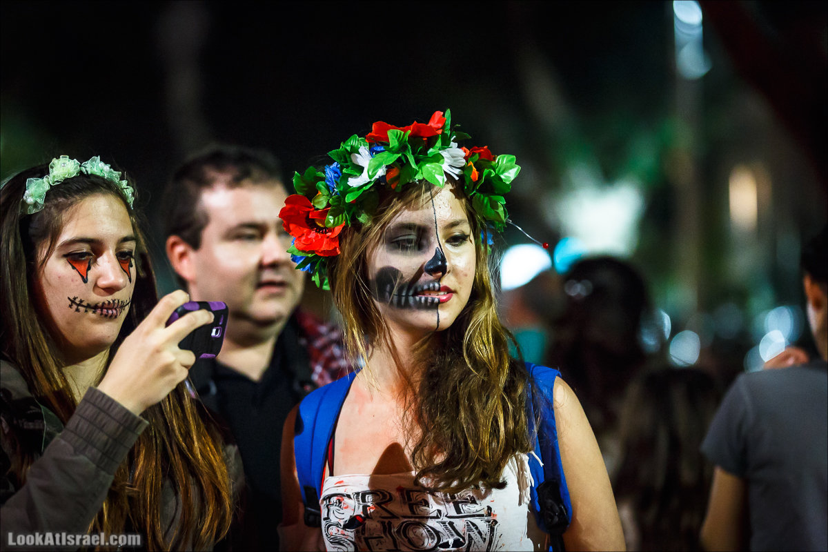 LookAtIsrael.com - Парад зомби в Тель Авиве | Zombie walk TLV, Tel Aviv 2015 |  מצעד זומבים בתל אביב, צעדת הזומבים, זומבי ווק