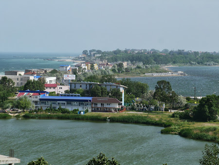 Panorama Eforie Nord: Marea si lacul Techirghiol