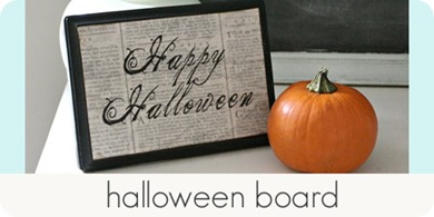 halloween board