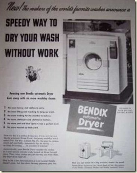 Bendix dryer ad 1948