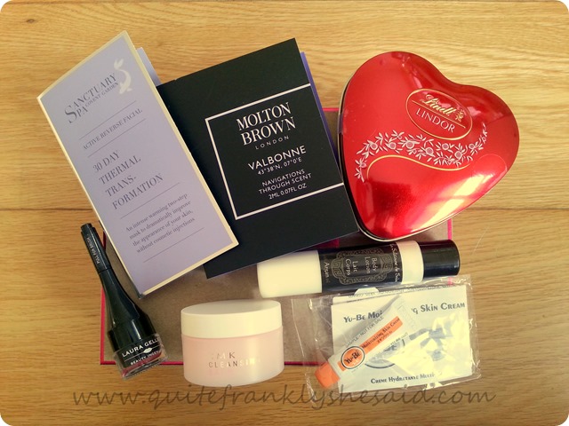 Birchbox 2013 march beauty box contents (1)