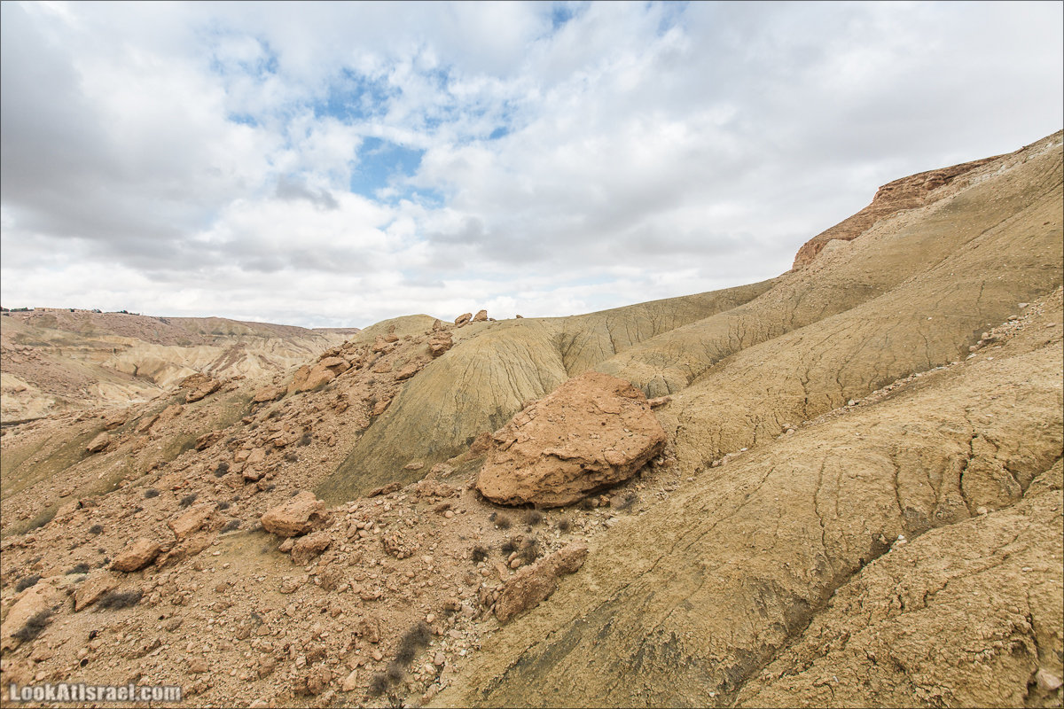 Лунные пейзажи пустыни Негев | Lunar landscapes of the Negev | LookAtIsrael.com - Фото путешествия по Израилю