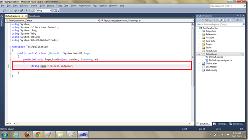 Line Highligher in Visual Studio 2011 Developer Preview