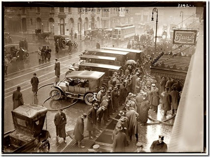 Fire at 55th StreetNew York 1915
