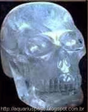 crânio de cristal peruano