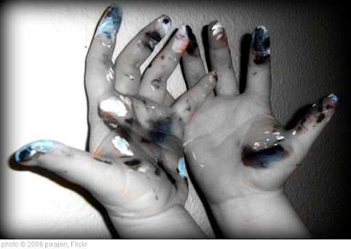 'painter's hands' photo (c) 2008, pixajen - license: http://creativecommons.org/licenses/by/2.0/