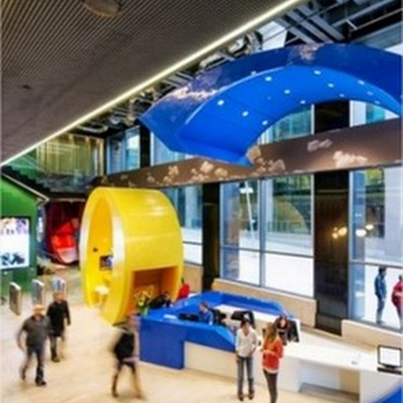 Así son las oficinas de Google en Irlanda