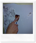 Paint peeling off walls to overcome