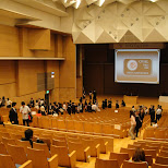 the end of the event in Yoyogi, Japan 