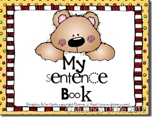 My Sentence Book Title Pic