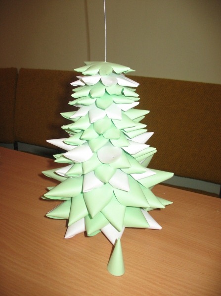 árbol navidad cartulina  blogcolorear-com (3)